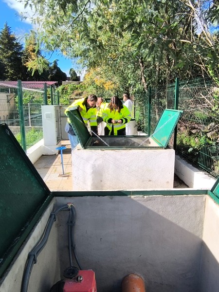 Imagem principal: Obra de Ligação do Efluente da OVIGER à Estação Elevatória de Alcains