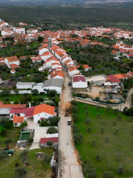 Imagem principal: Empreitada de Renovação das Infraestruturas na Rua de S. José em Malpica do Tejo